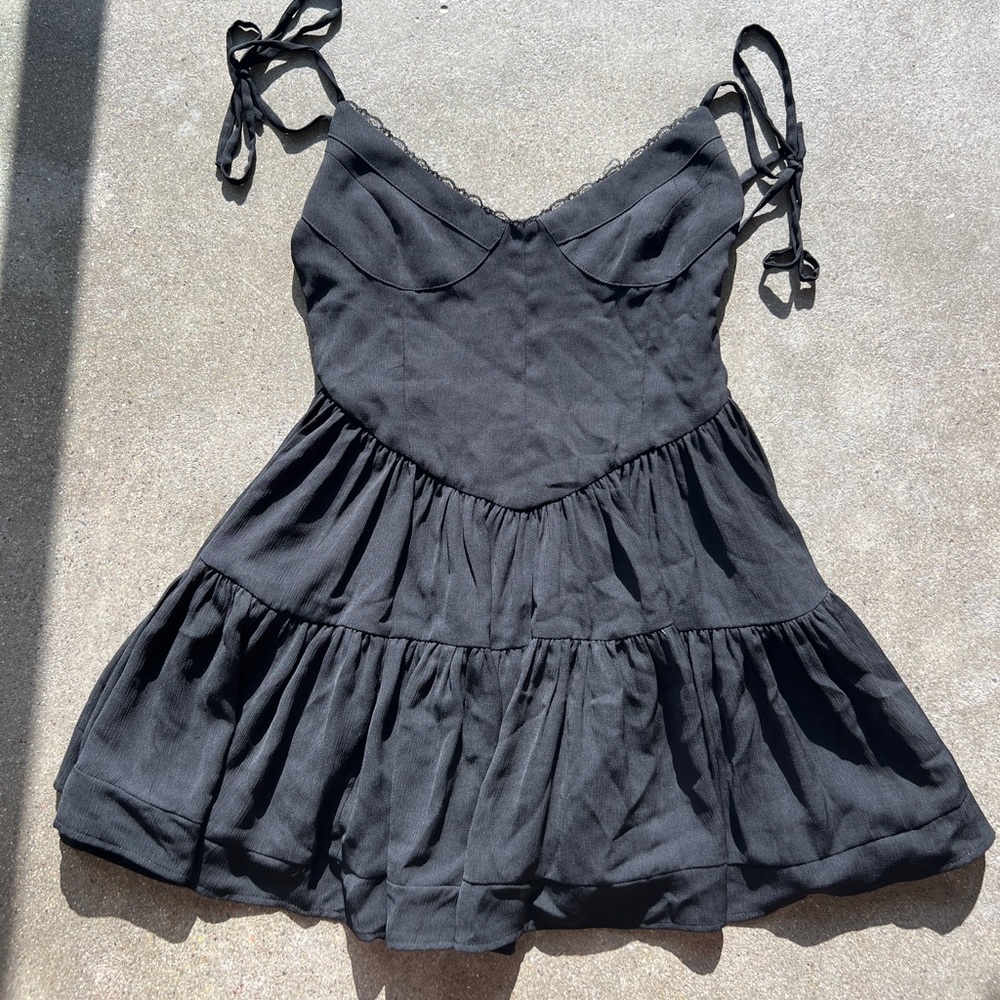 black dress